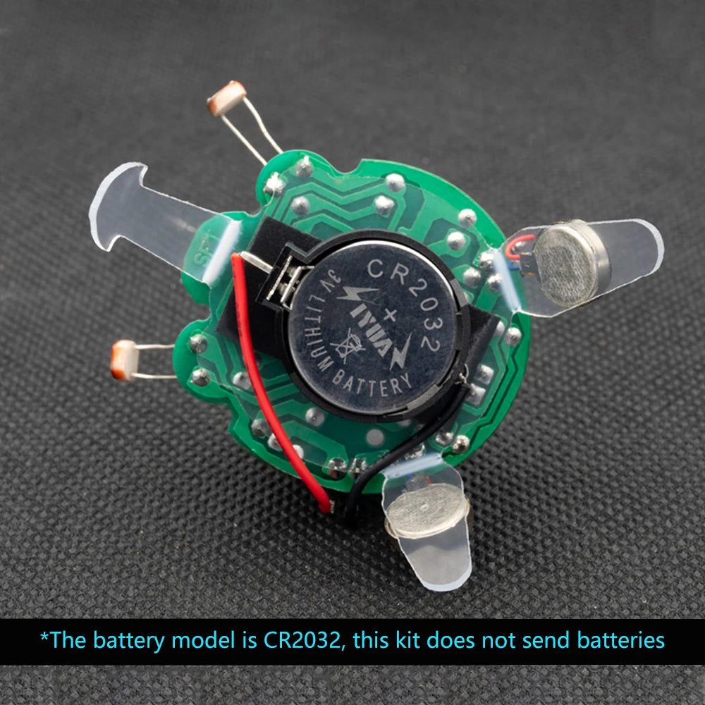 Intelligent Robot Follows The Light Source To Move Led Light Chaser Robot DIY Robot Toy Photosensitive Sensor Mobile Robot Part