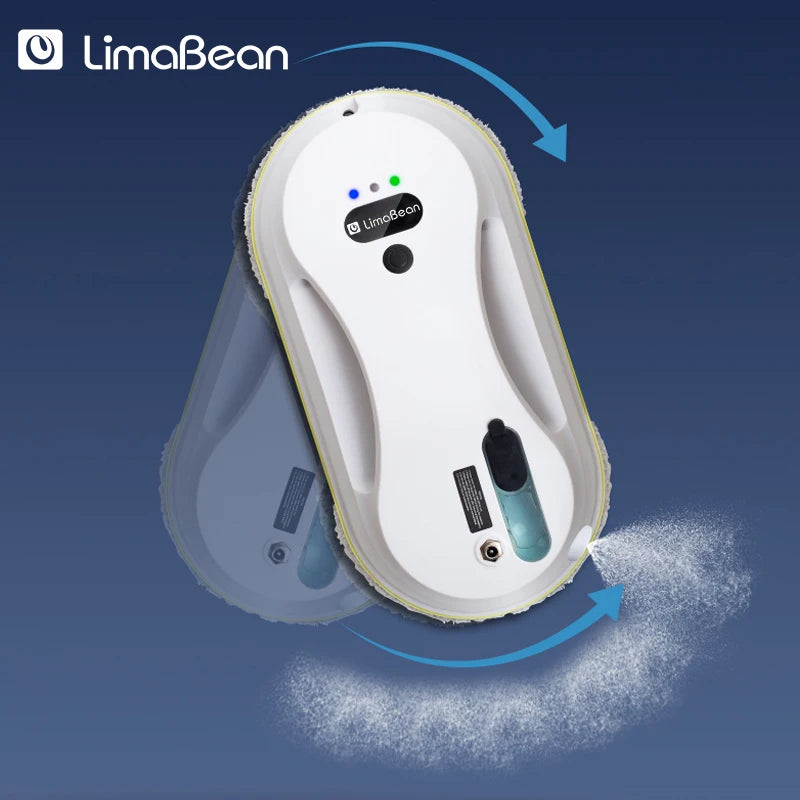 window cleaner robot, windows cleaner robot limabean, robot vacuum cleaner, support water spray automatically
