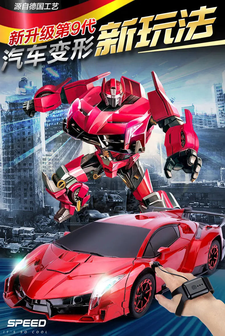 1:12 36cm RC Car Robot Gesture Sensing Deformation Fighting Robots Modles Transformation Remote Control Cars Toys Gifts for Boys