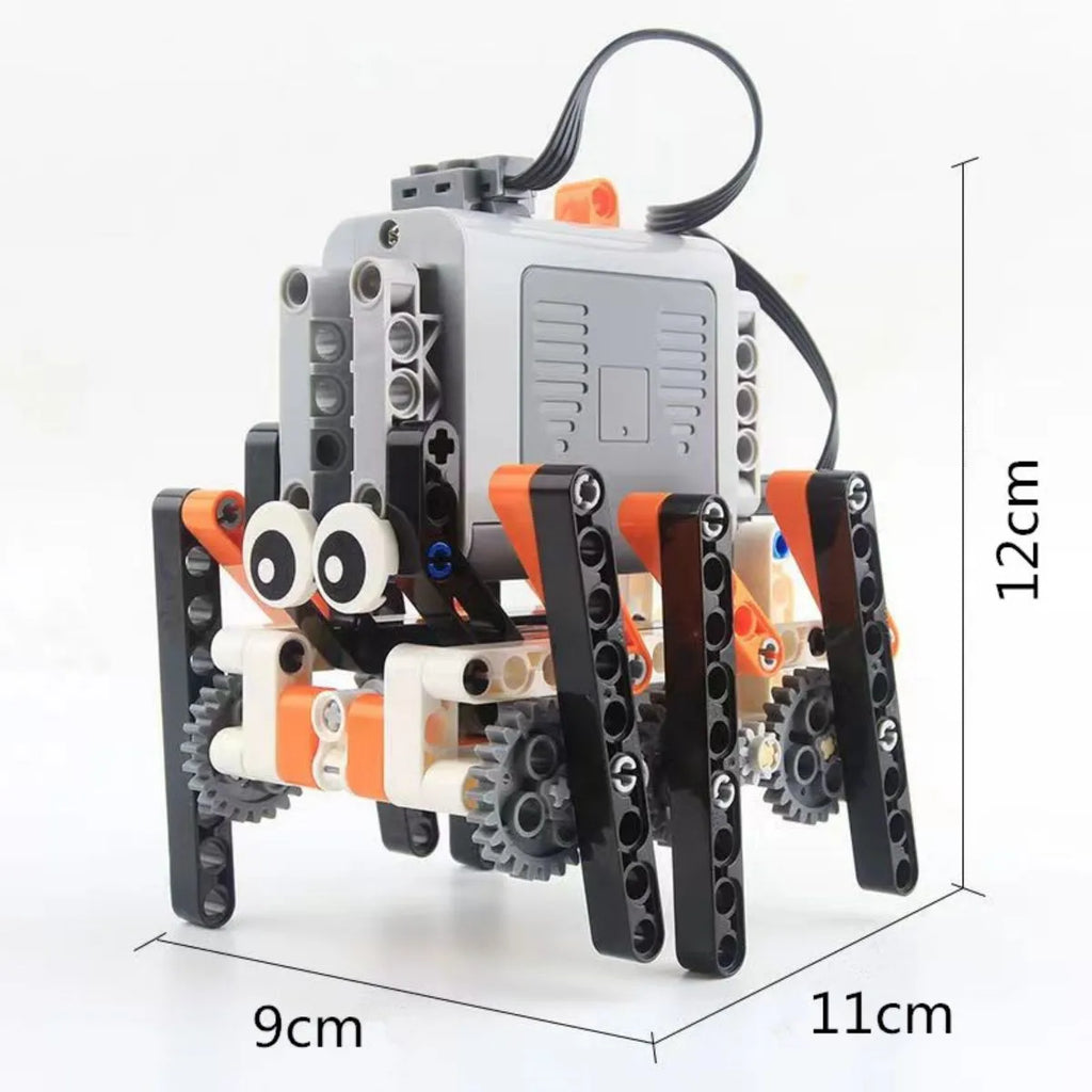 Technical Electric MOC Building Blocks Walking Robot RC Omnidirectional Robot Model DIY  bricks blocks Kids Fun Toy
