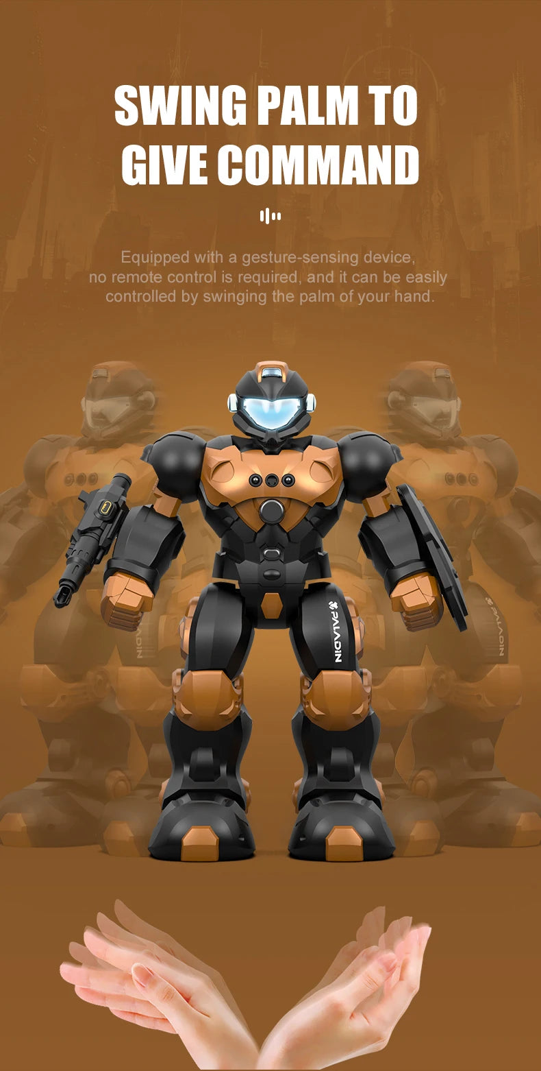 RC Robot Toy Intelligent Programming Voice Controlled Gesture Remote Control LED Smart Dancing Robot Kids Toy for Children Gifts