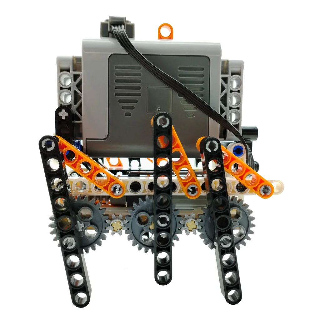 Technical Electric MOC Building Blocks Walking Robot RC Omnidirectional Robot Model DIY  bricks blocks Kids Fun Toy