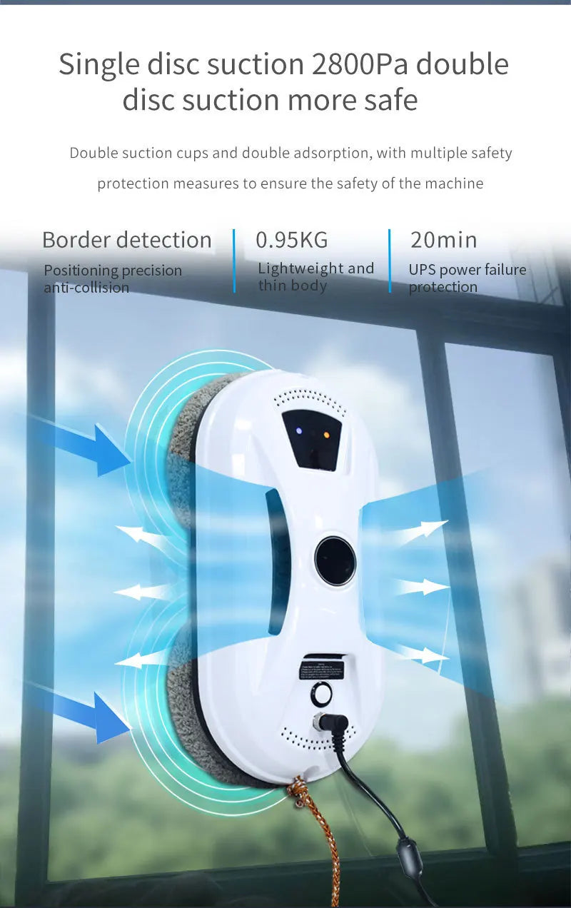 Robot window cleaner, robot ultra-thin cleaner, robot window cleaner, robot window cleaner