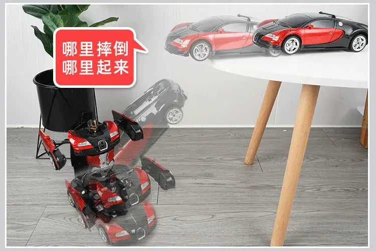 1:12 36cm RC Car Robot Gesture Sensing Deformation Fighting Robots Modles Transformation Remote Control Cars Toys Gifts for Boys
