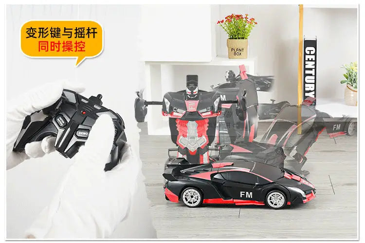 1:12 36cm RC Car Robot Gesture Sensing Deformation Fighting Robots Modles Transformation Remote Control Cars Toys Gifts for Boys