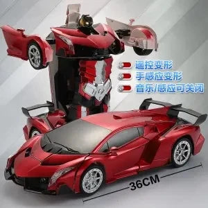 1:12 36cm RC Car Robot Gesture Sensing Deformation Fighting Robots Modles Transformation Remote Control Cars Toys Gifts for Boys