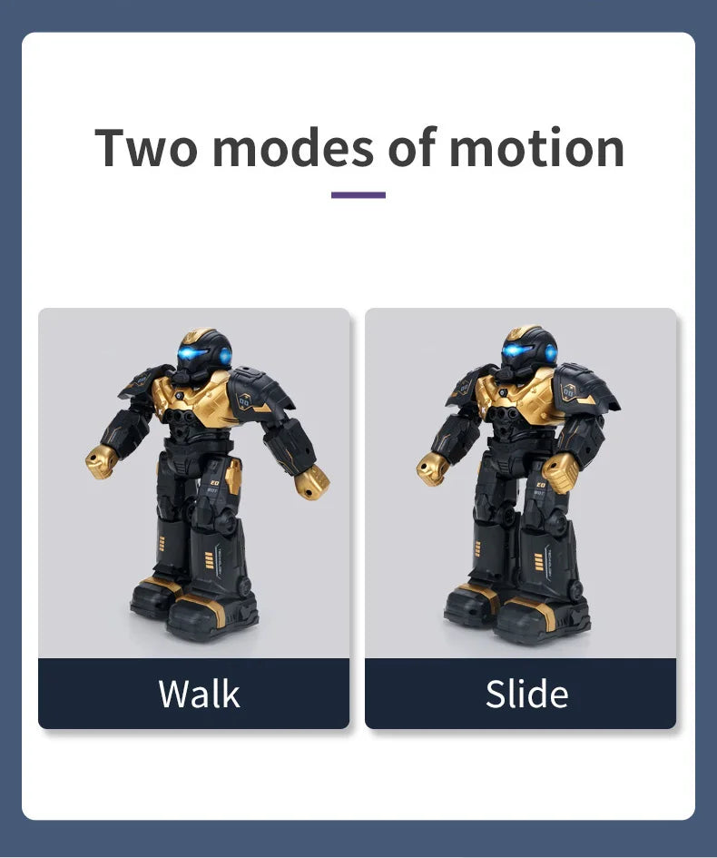 Rc Robot Intelligent Samrt Infrared Sensor Emo Robo Dance 2.4G Programming Remote Control Robot Toys for Kids Boys Girls Gift