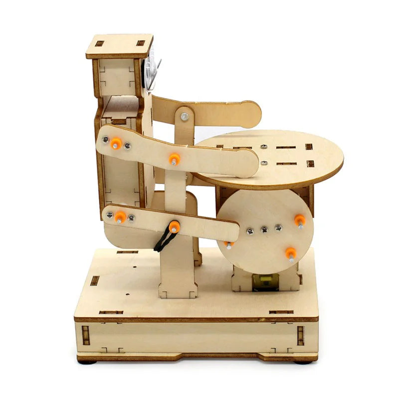 DIY Drumming Robot children's science and education experimental toys, hand-assembled models, science and education toys