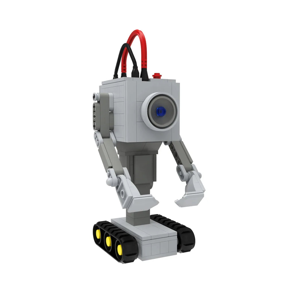 Butter Robot MOC Building Blocks, Absurd Sci-Fi Machine with Simple Purpose, Comedy DIY Toy for Adult Fans