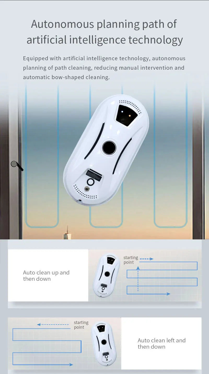 Robot window cleaner, robot ultra-thin cleaner, robot window cleaner, robot window cleaner