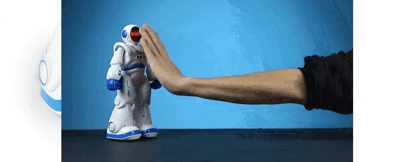 Smart Robot Toy with Gesture & Touch Sensing, Programmable Remote Control Space Robot