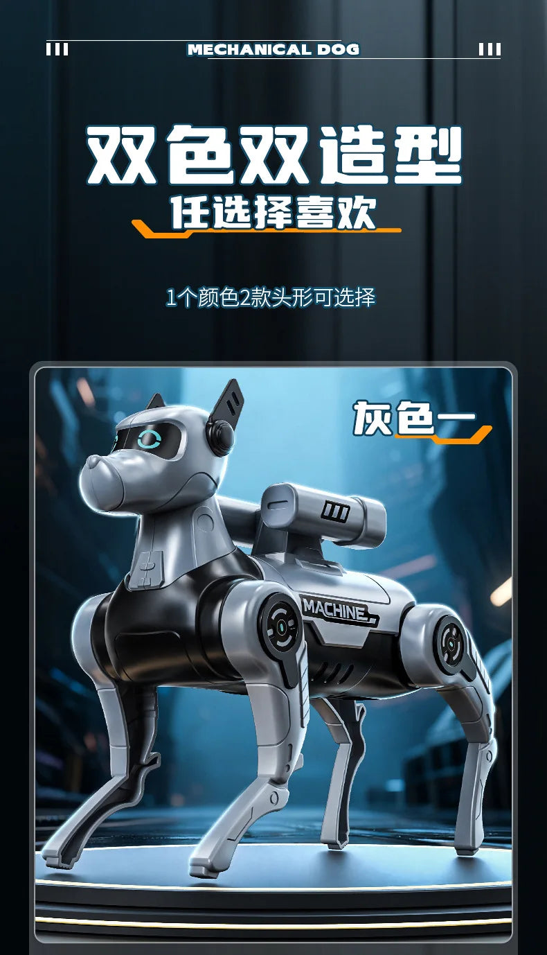 Robot Dog Children's Interactive Toy Intelligent Robot Dog Electric Remote Control Programming Toy Children's Boy New Baby