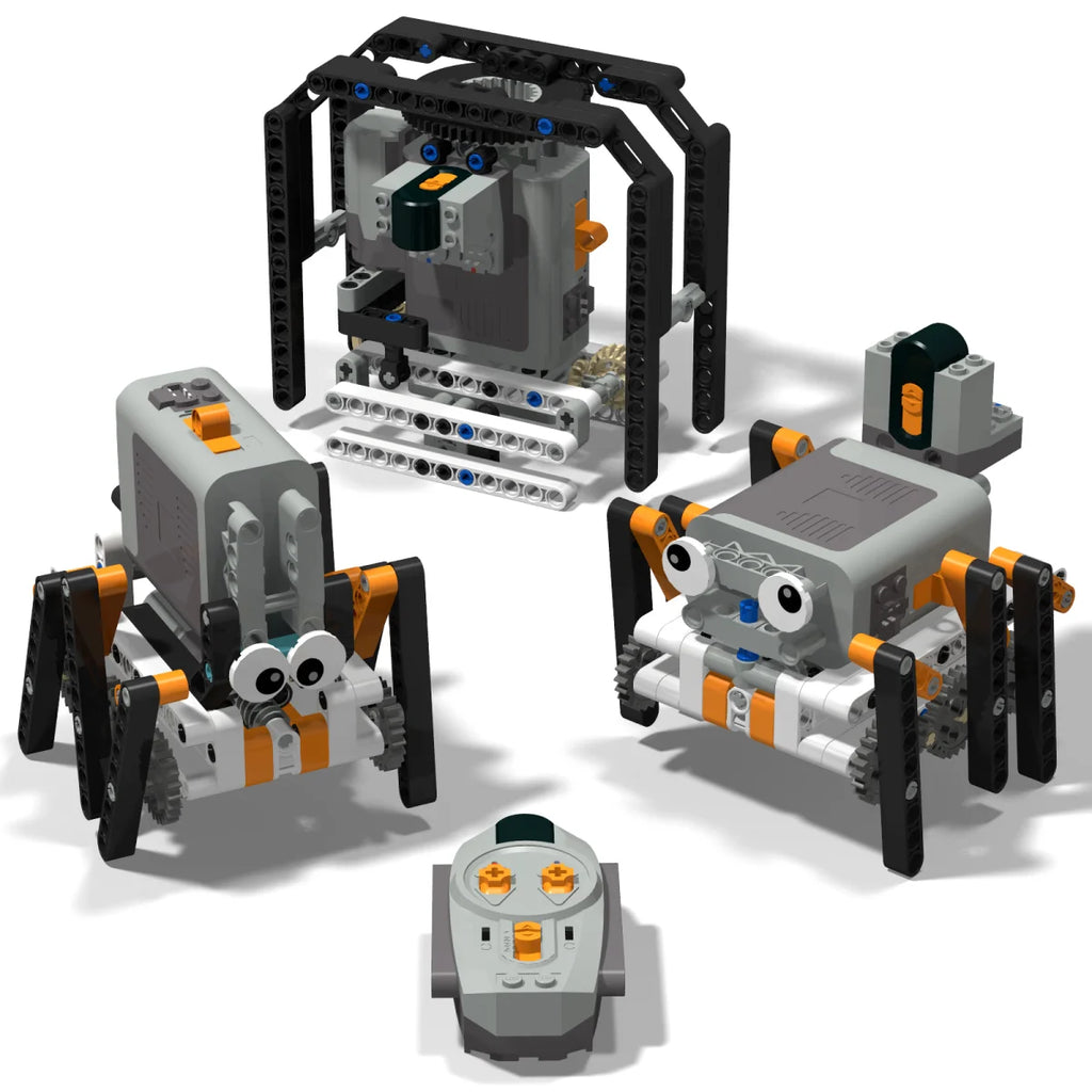 Technical Electric MOC Building Blocks Walking Robot RC Omnidirectional Robot Model DIY  bricks blocks Kids Fun Toy