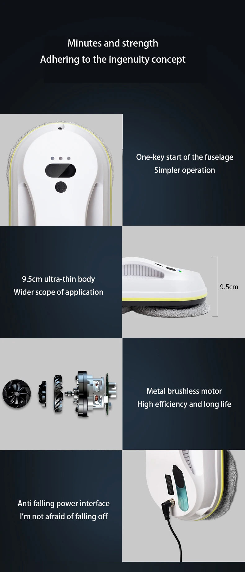 window cleaner robot, windows cleaner robot limabean, robot vacuum cleaner, support water spray automatically