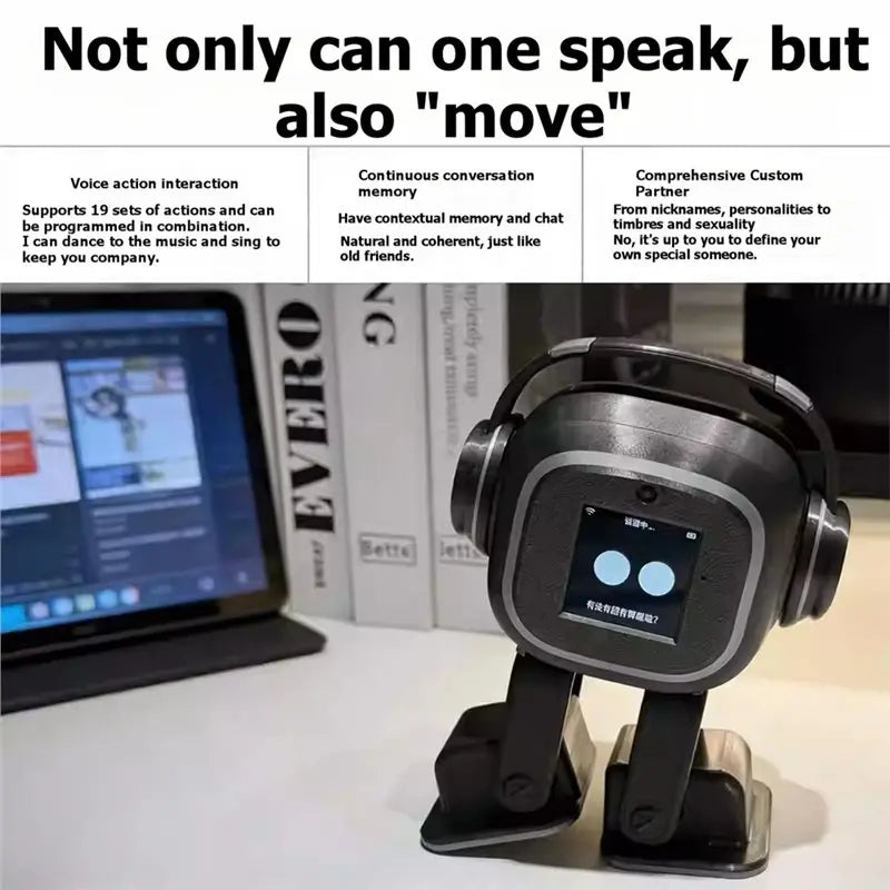 【RECOMENDAR】EMO Robot Intelligent Emotion Perception Touch Interaction AI Electronic Emotion Feedback And Companionship Pet