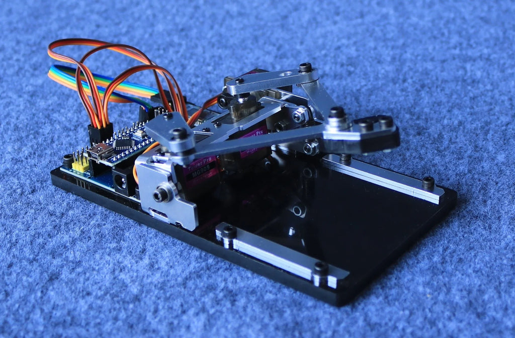 Arduino Drawing Board Robotic Arm,diy Drawing Robot,programming Learning Kit for University and High School Students,APP Control