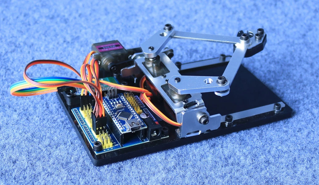 Arduino Drawing Board Robotic Arm,diy Drawing Robot,programming Learning Kit for University and High School Students,APP Control