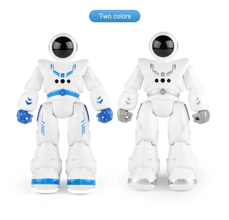 Smart Robot Toy with Gesture & Touch Sensing, Programmable Remote Control Space Robot