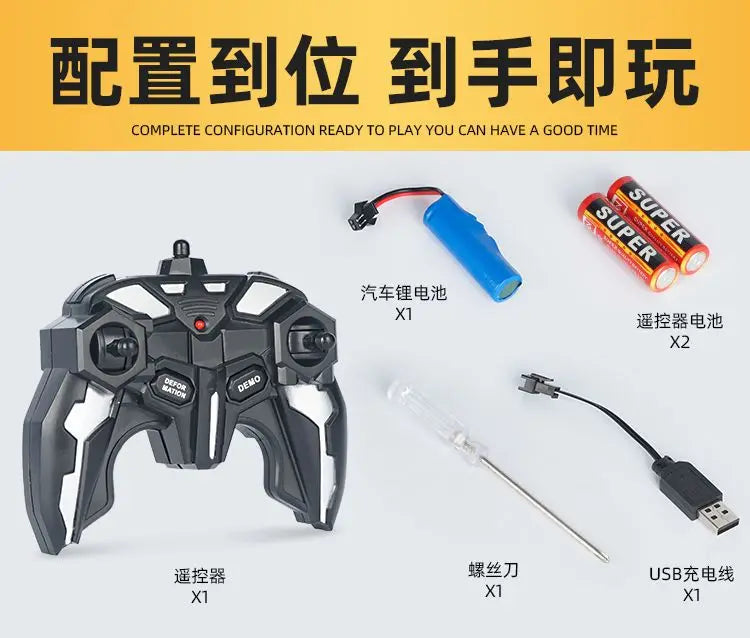 1:12 36cm RC Car Robot Gesture Sensing Deformation Fighting Robots Modles Transformation Remote Control Cars Toys Gifts for Boys