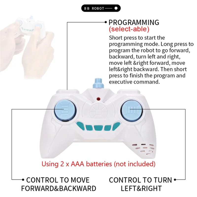 B78B-RC Robot Electronic Robot Kid Electronic  Gift Intelligent Remote Control Robot