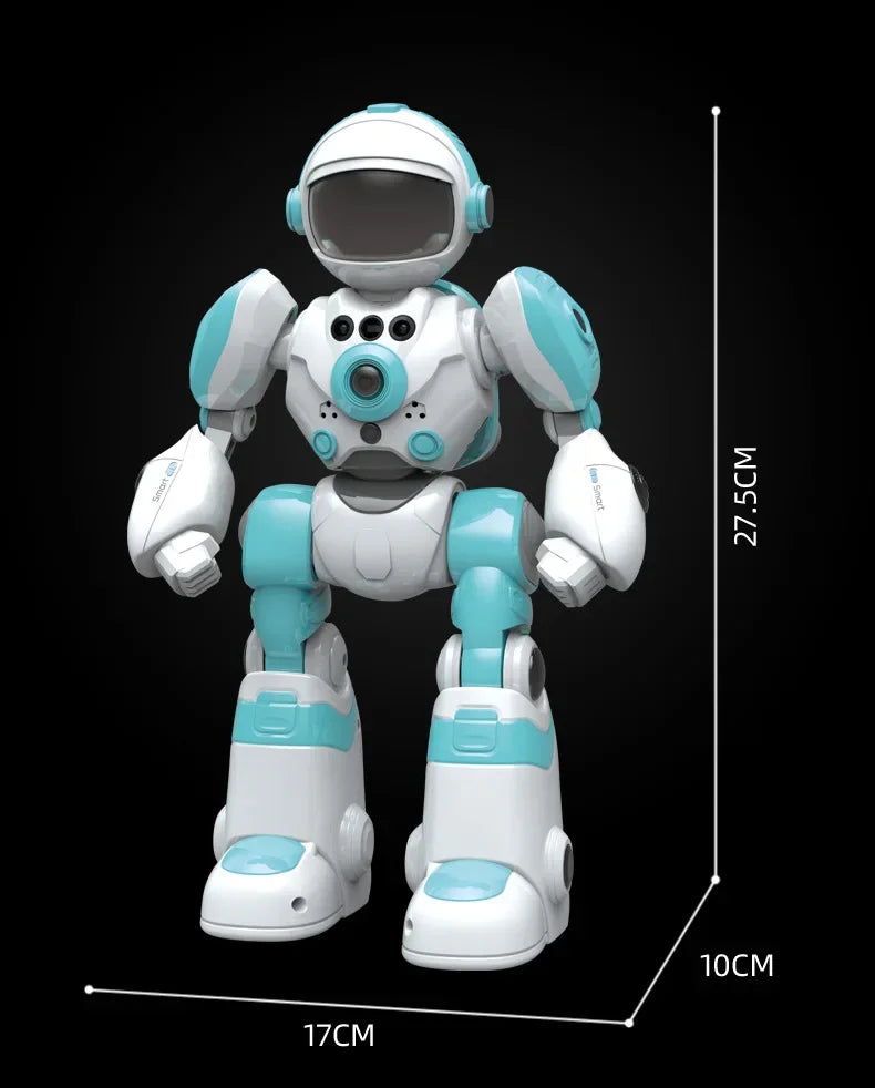 Intelligent RC Robot Voice Gesture Control Programming Machine Music Dancing Toys Recording Electric Robot Toy Children Gift