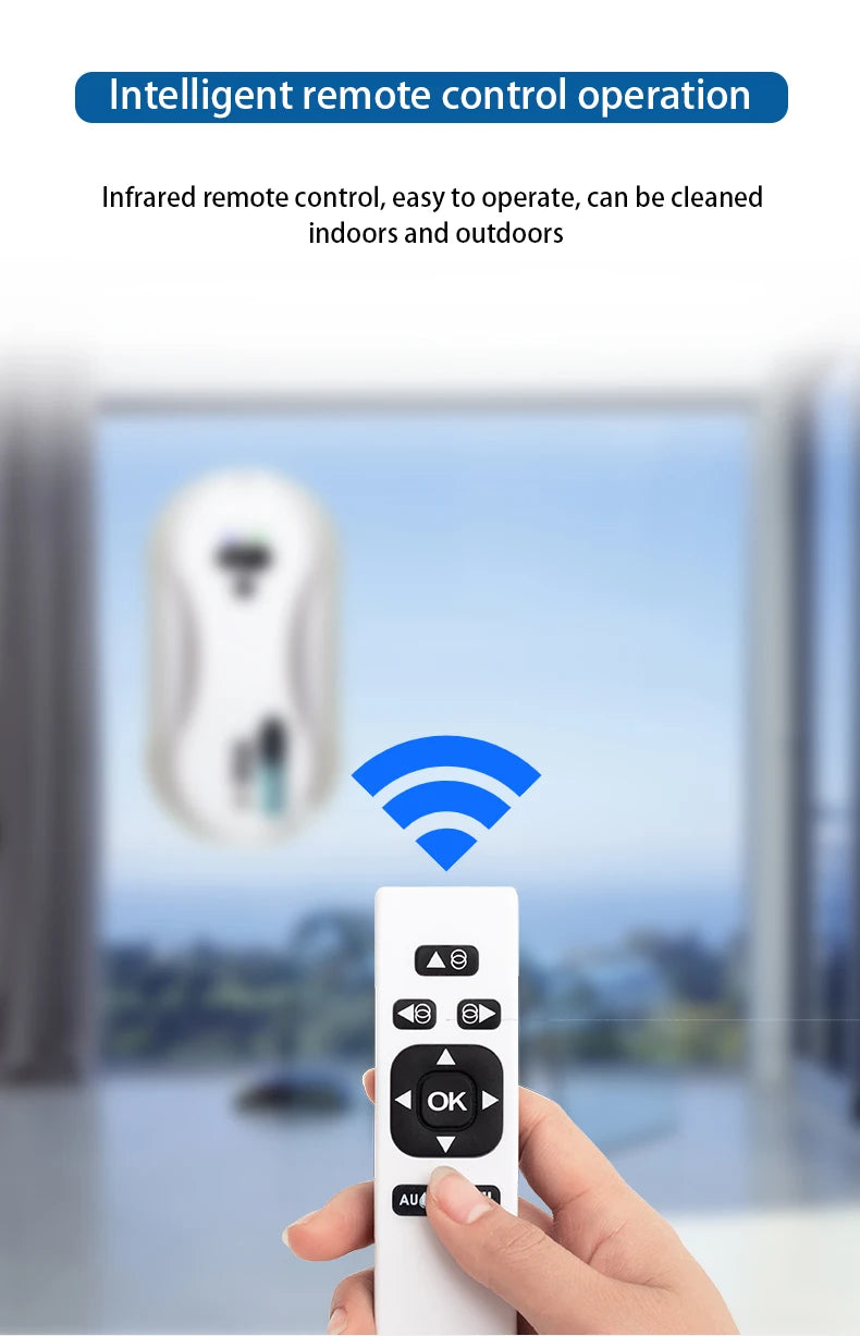 window cleaner robot, windows cleaner robot limabean, robot vacuum cleaner, support water spray automatically