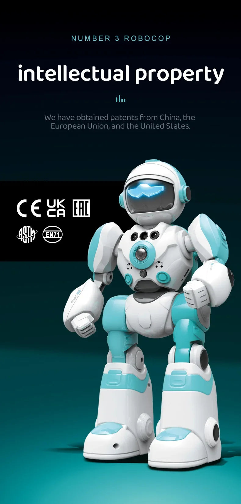 Intelligent RC Robot Voice Gesture Control Programming Machine Music Dancing Toys Recording Electric Robot Toy Children Gift