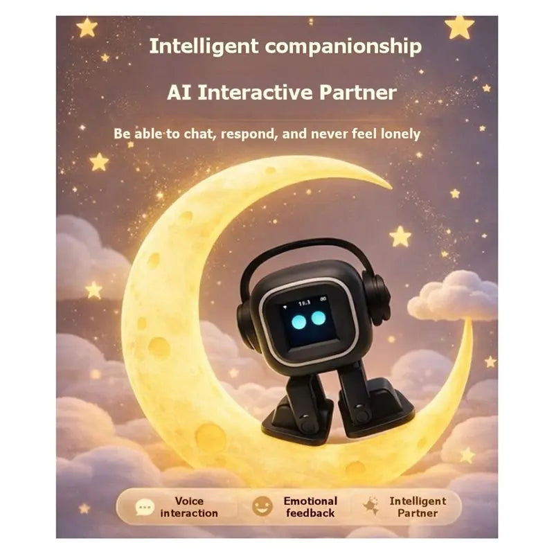 【RECOMENDAR】EMO Robot Intelligent Emotion Perception Touch Interaction AI Electronic Emotion Feedback And Companionship Pet