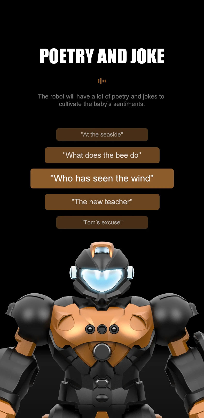RC Robot Toy Intelligent Programming Voice Controlled Gesture Remote Control LED Smart Dancing Robot Kids Toy for Children Gifts