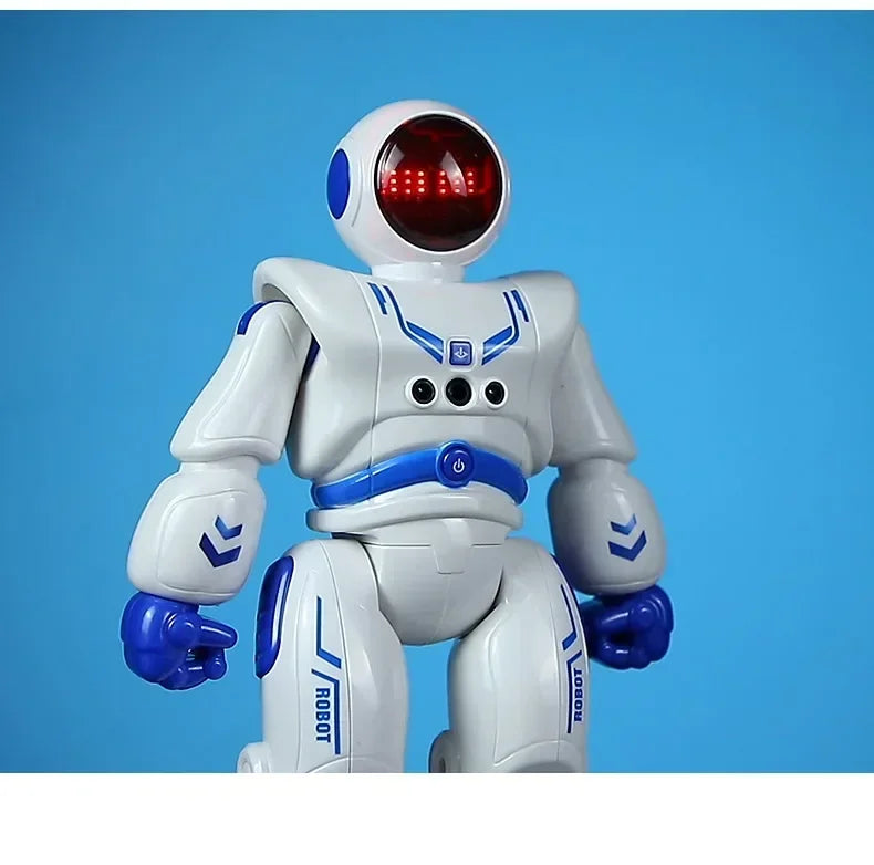 Smart Robot Toy with Gesture & Touch Sensing, Programmable Remote Control Space Robot