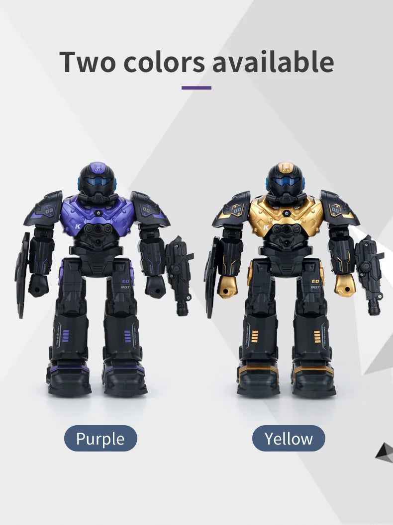 Rc Robot Intelligent Samrt Infrared Sensor Emo Robo Dance 2.4G Programming Remote Control Robot Toys for Kids Boys Girls Gift