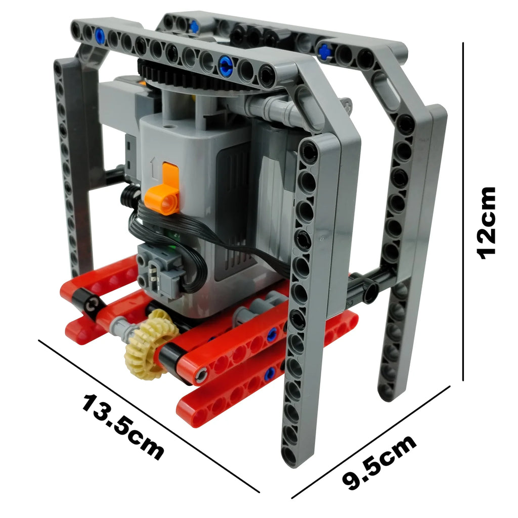 Technical Electric MOC Building Blocks Walking Robot RC Omnidirectional Robot Model DIY  bricks blocks Kids Fun Toy