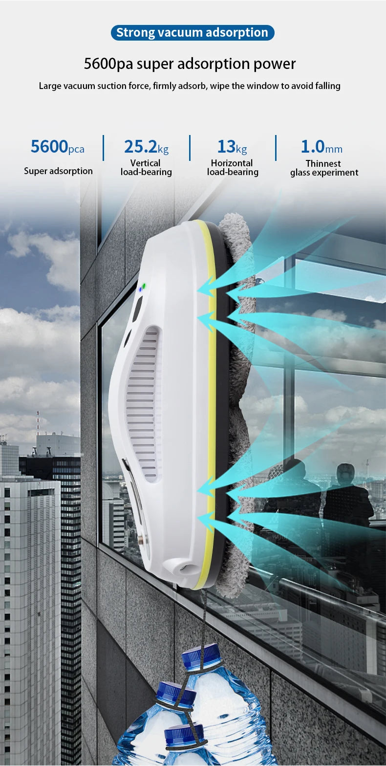 window cleaner robot, windows cleaner robot limabean, robot vacuum cleaner, support water spray automatically