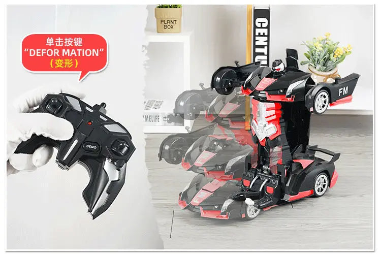 1:12 36cm RC Car Robot Gesture Sensing Deformation Fighting Robots Modles Transformation Remote Control Cars Toys Gifts for Boys