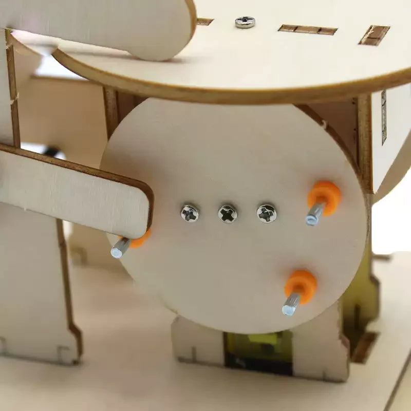 DIY Drumming Robot children's science and education experimental toys, hand-assembled models, science and education toys