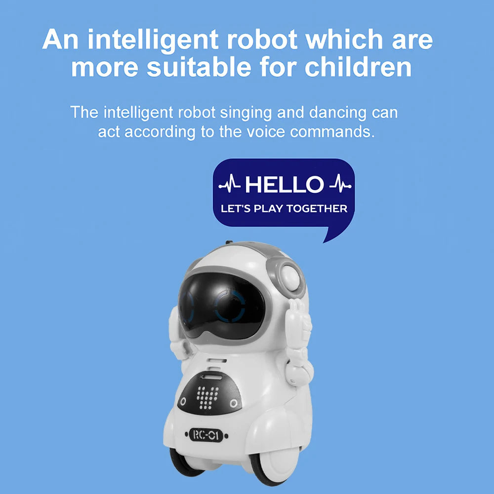 Robot Can Talk Interactive Dialogue Voice Recognition Recording Singing And Dancing Storytelling Mini Smart Robot Toy