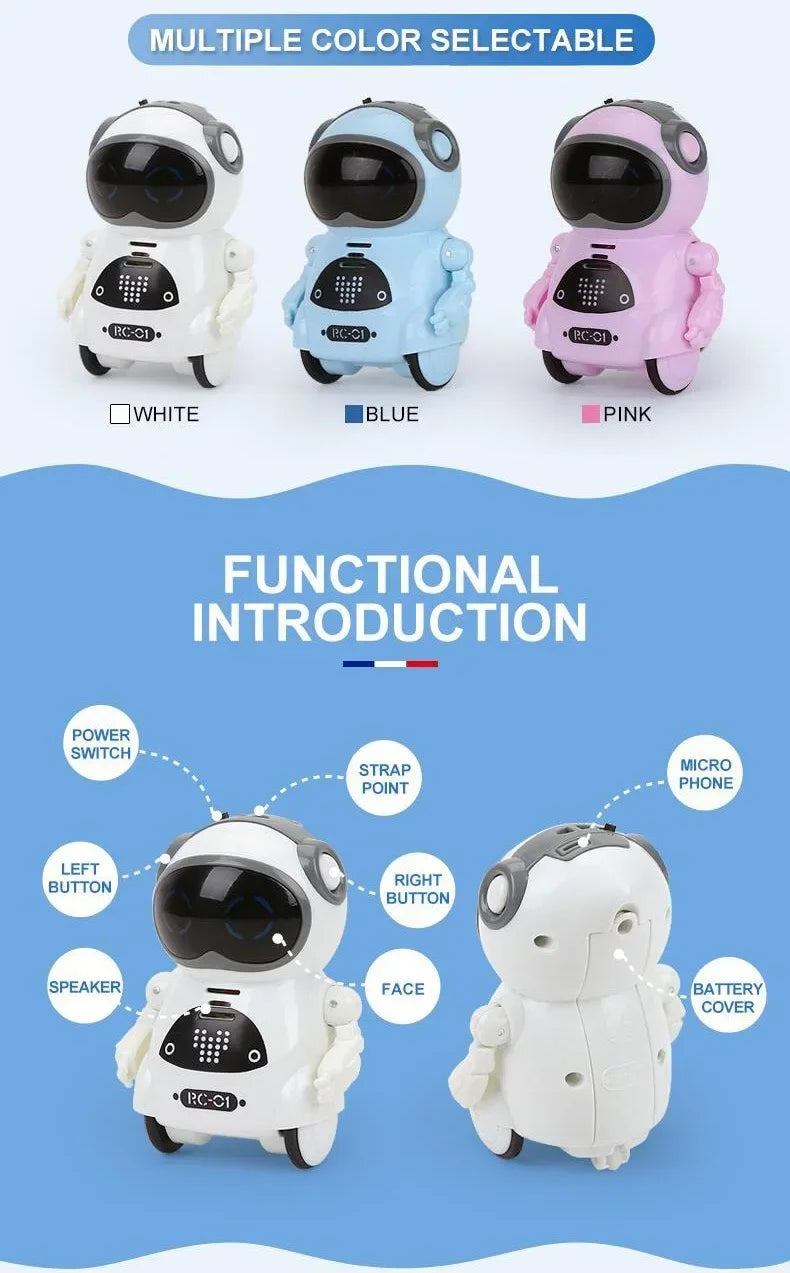 Electronic Toy Robot Smart AI Desktop Pet Emotional Intelligent Companion Touch Intractive Toys Adult Robots Fun Gifts