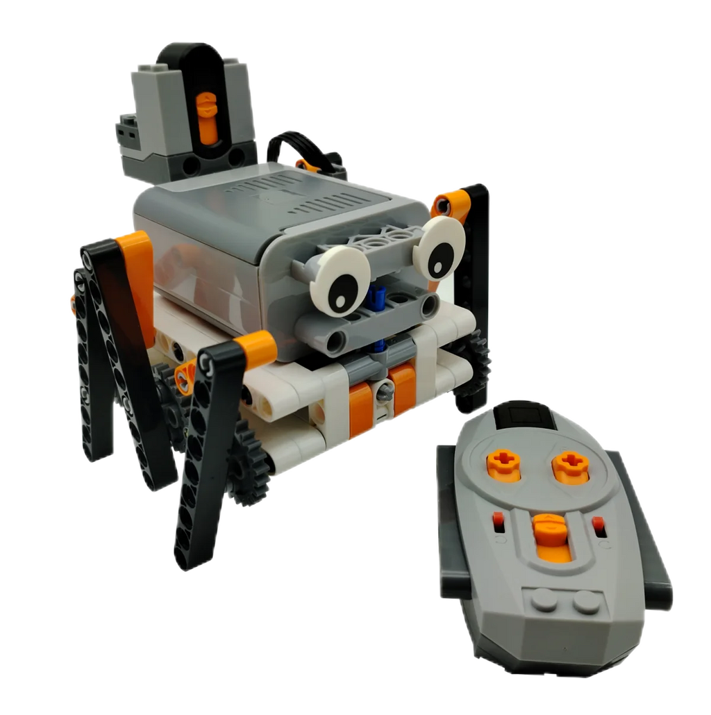 Technical Electric MOC Building Blocks Walking Robot RC Omnidirectional Robot Model DIY  bricks blocks Kids Fun Toy