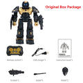 Rc Robot Intelligent Samrt Infrared Sensor Emo Robo Dance 2.4G Programming Remote Control Robot Toys for Kids Boys Girls Gift